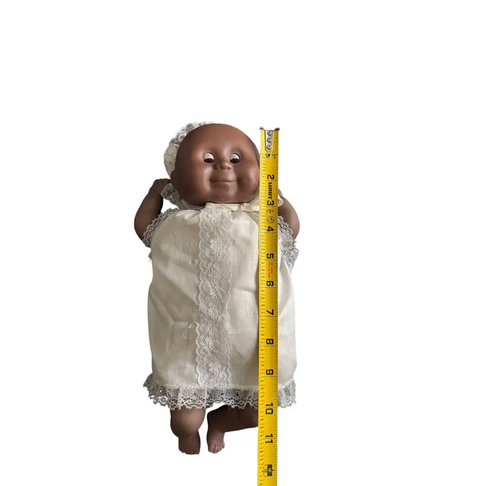 VTG 1985 Collette Toy Baby Doll Sleep Eyes African American‎